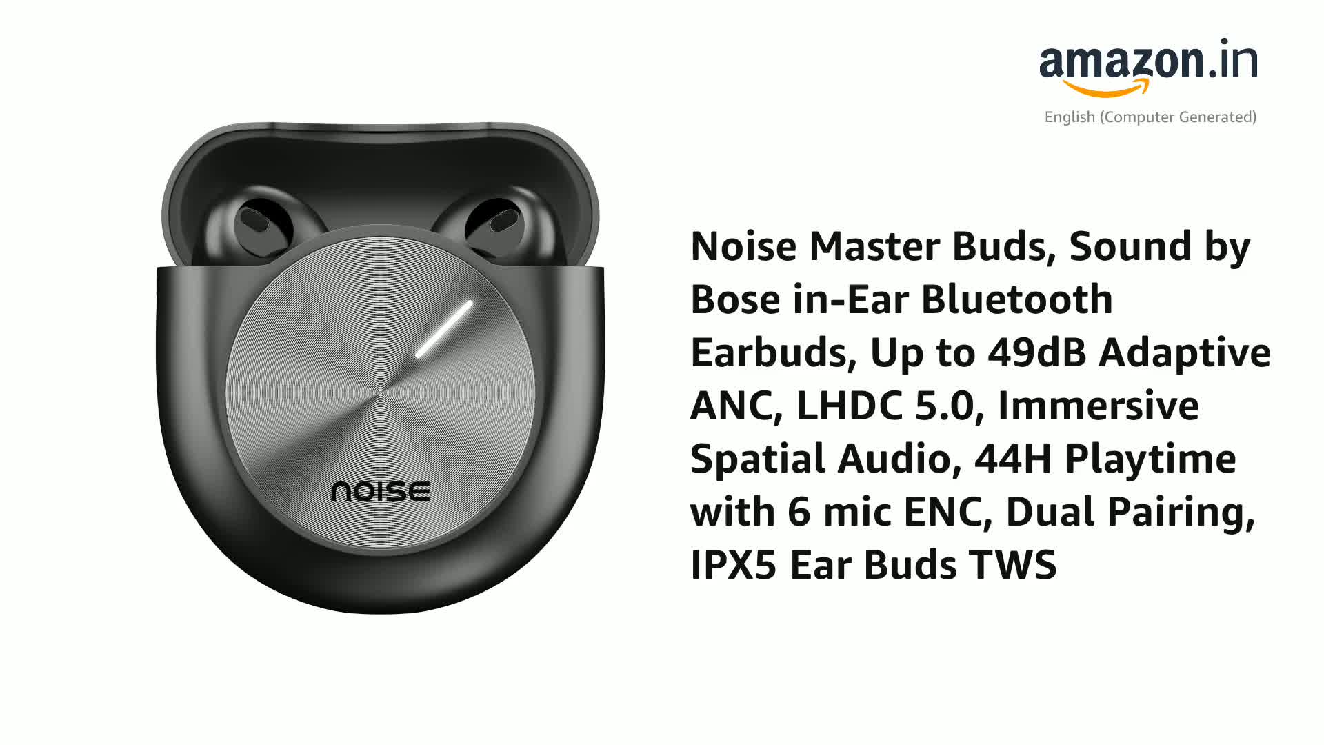 Noise Master Buds: Truly Wireless Earbuds
